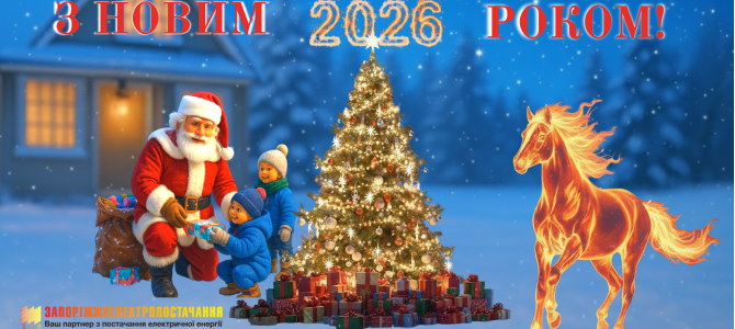 Вітаємо із Новим 2026 роком! Вітаємо із Новим 2026 роком!